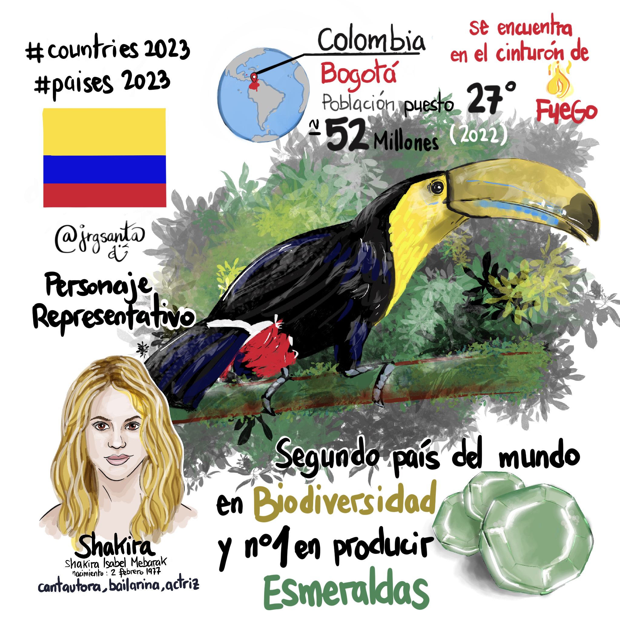 Colombia #paises2023