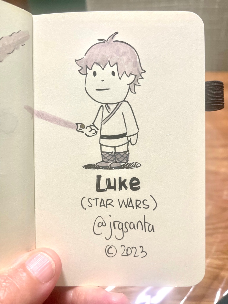 Luke Star Wars @jrgsanta